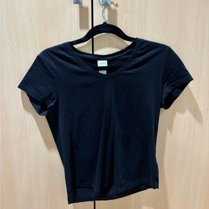 H&M Black Short Sleeve